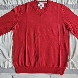 joseph abboud men's sweater, V-neck, wool , size M